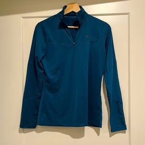 EUC Nike Pro Dri-Fit Slim Fit Long Sleeve 1/4 Zip Top Size M